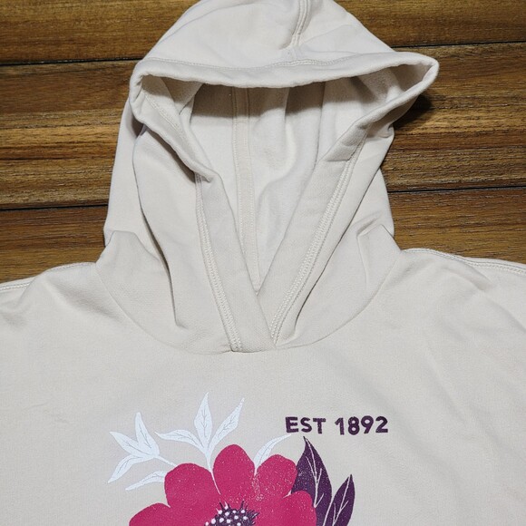 Abercrombie Kids LS Beige Pullover Hoodie - Size 13/14 NWT - Picture 2 of 8